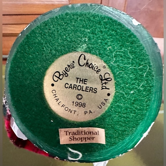 Byers' Choice Vintage! - 1997 Grandmother Traditional Shopper - Picture 4 of 4